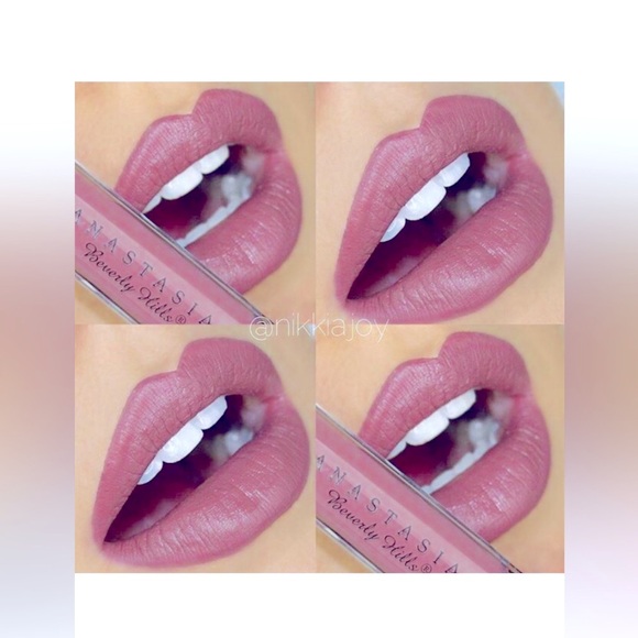 NWT Anastasia Liquid Lipstick & Lip Pencil Dusty Rose Colour - Picture 8 of 8